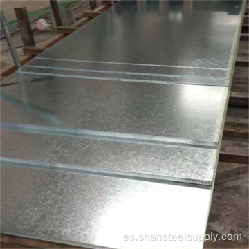 Placa de acero galvanizado galvanizado enrollado en frío